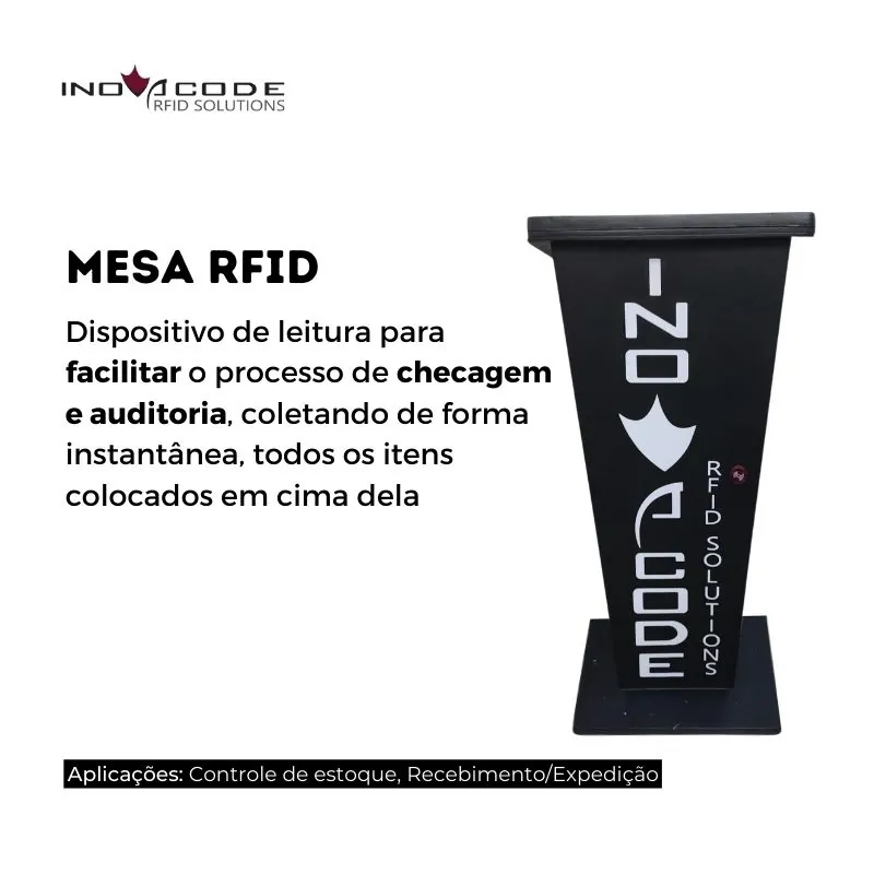 Cadastrador de mesa rfid