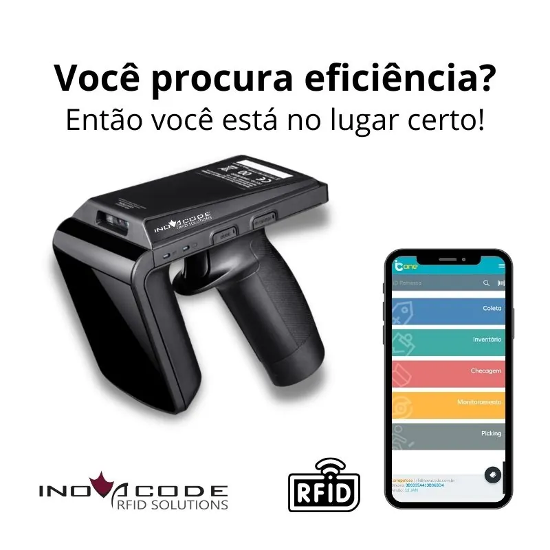 Coletor rfid zebra