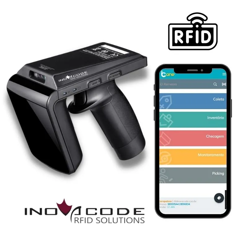 Coletor rfid zebra