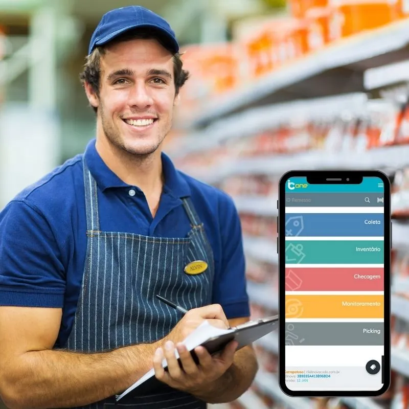 Etiqueta rfid para controle de estoque